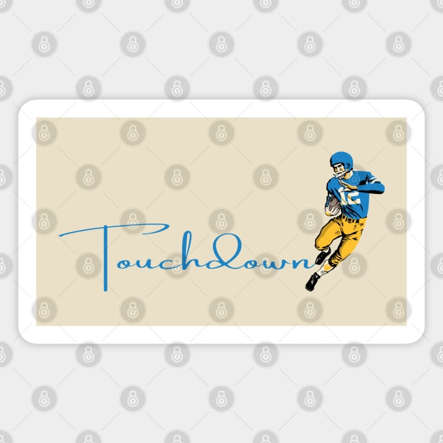 Touchdown Chargers! Magnet by Rad Love